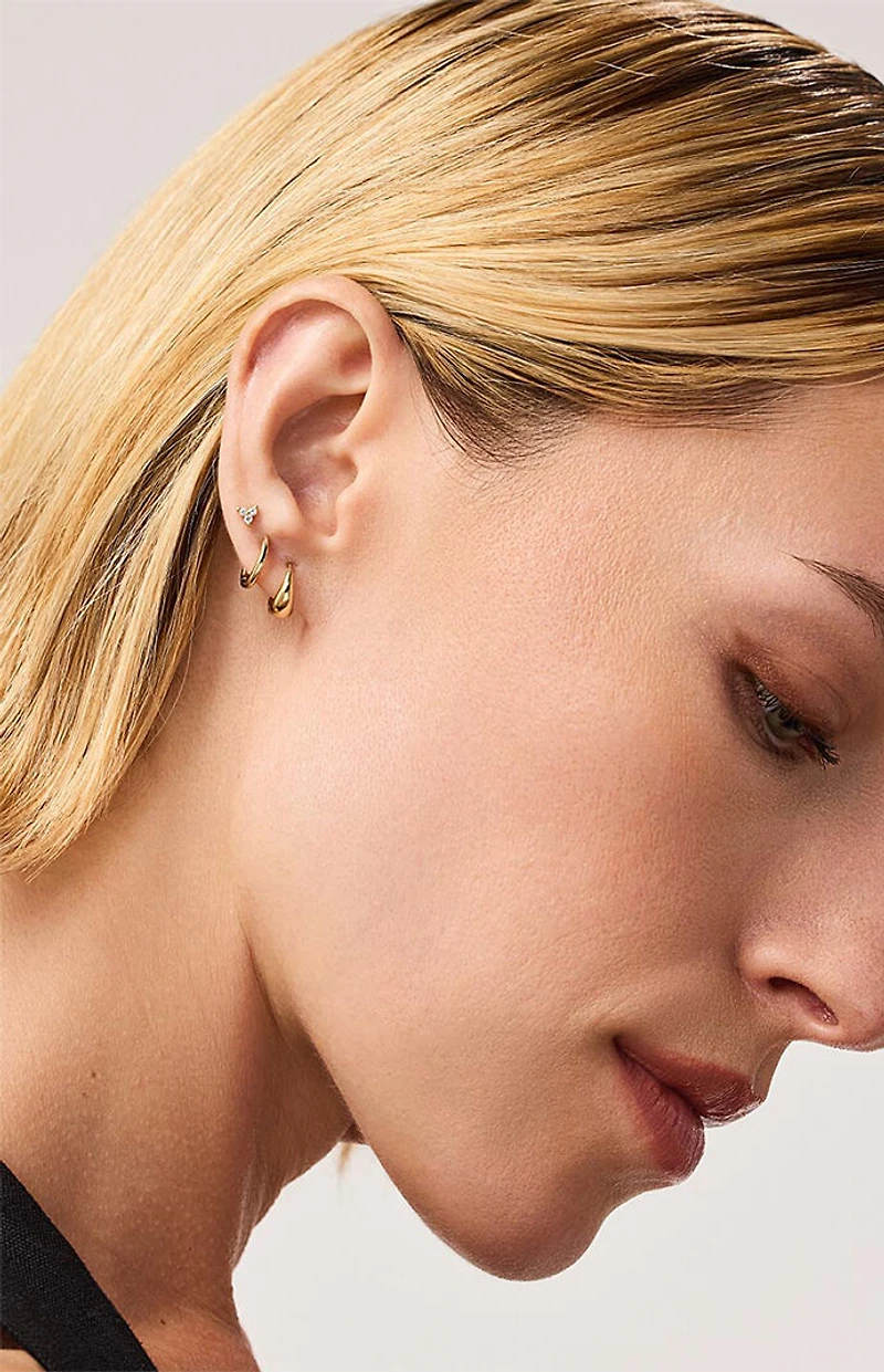 Ana Luisa Nate Bold Huggie Hoop Earrings