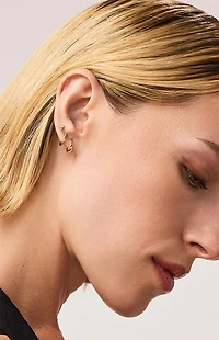 Ana Luisa Nate Bold Huggie Hoop Earrings