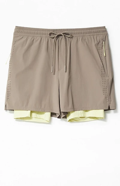 A.R.C. Active Green Running Shorts
