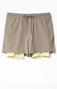 A.R.C. Active Green Running Shorts