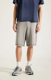 Pacsun Gray Fleece Baggy Sweat Shorts