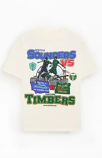 MLS Seattle Sounders Vs Portland Timbers T-Shirt