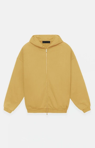 Fear of God ESSENTIALS Amber Heavy Fleece Full Zip Hoodie