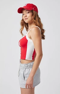 WILD COLLECTIVE x Pacsun University of Wisconsin Contrast Tank Top