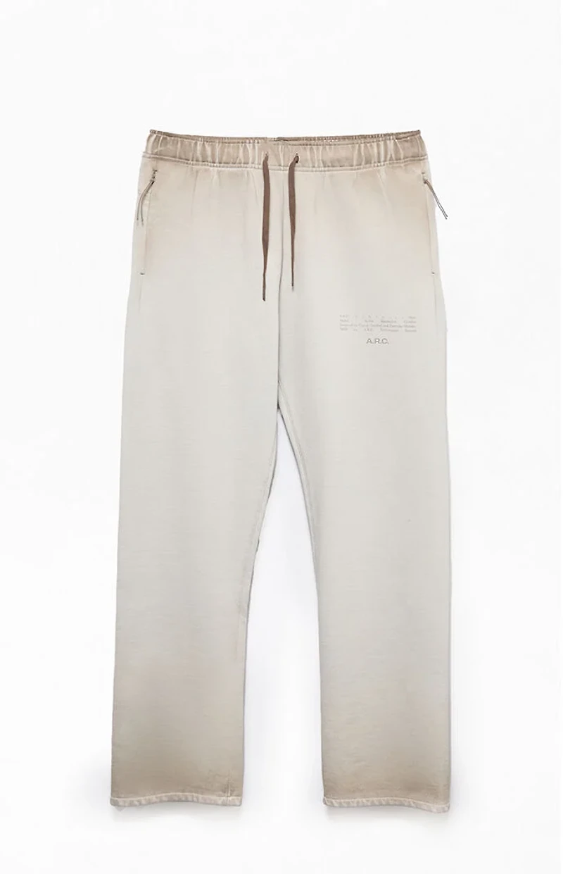 A.R.C. Vintage Khaki Heavyweight Fleece Baggy Sweatpants