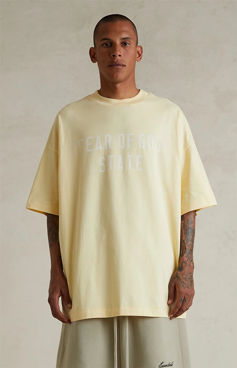 Fear of God ESSENTIALS Garden Yellow '90s Fit T-Shirt