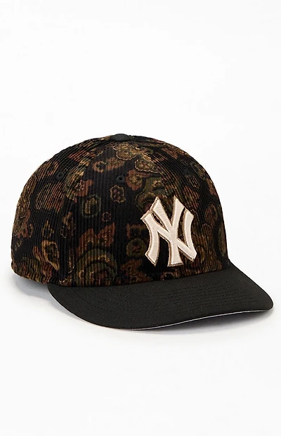 New Era NY Yankees Floral Corduroy 59FIFTY Fitted Hat