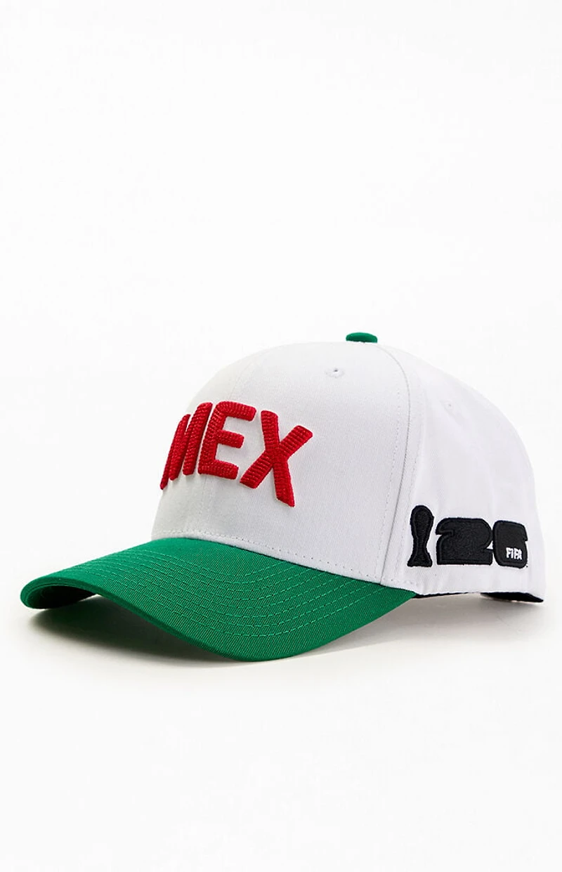 FIFA Embroidered Mexico Pro Crown Snapback Hat