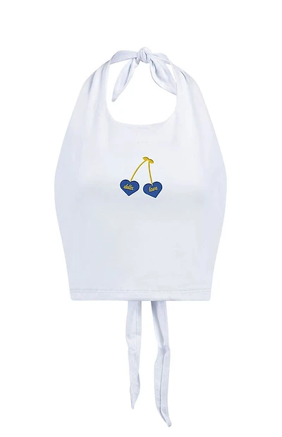 HYPE & VICE Tri Delta Tailgate Halter Top