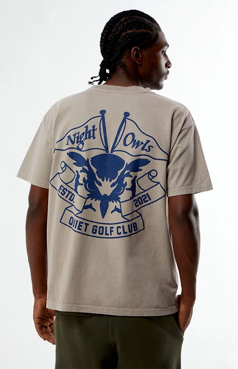 QUIET GOLF Night Owls T-Shirt