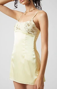 Beverly and Beck Bustier Sparkle Mini Dress