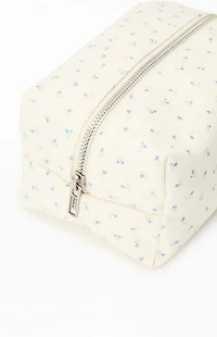 John Galt Cream Floral Travel Bag