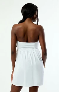 Your Favorite Sara Knit Strapless Babydoll Mini Dress