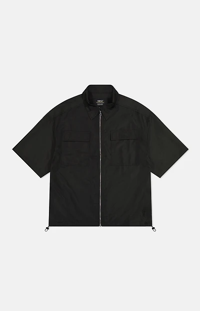 WeSC Black Open Wind Nylon Shirt
