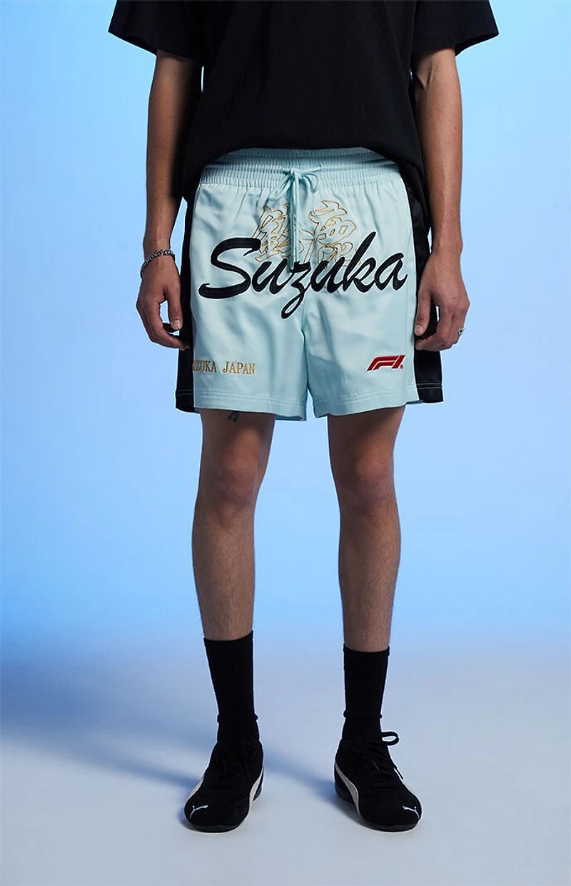 Formula 1 x Pacsun Suzuka Satin Shorts