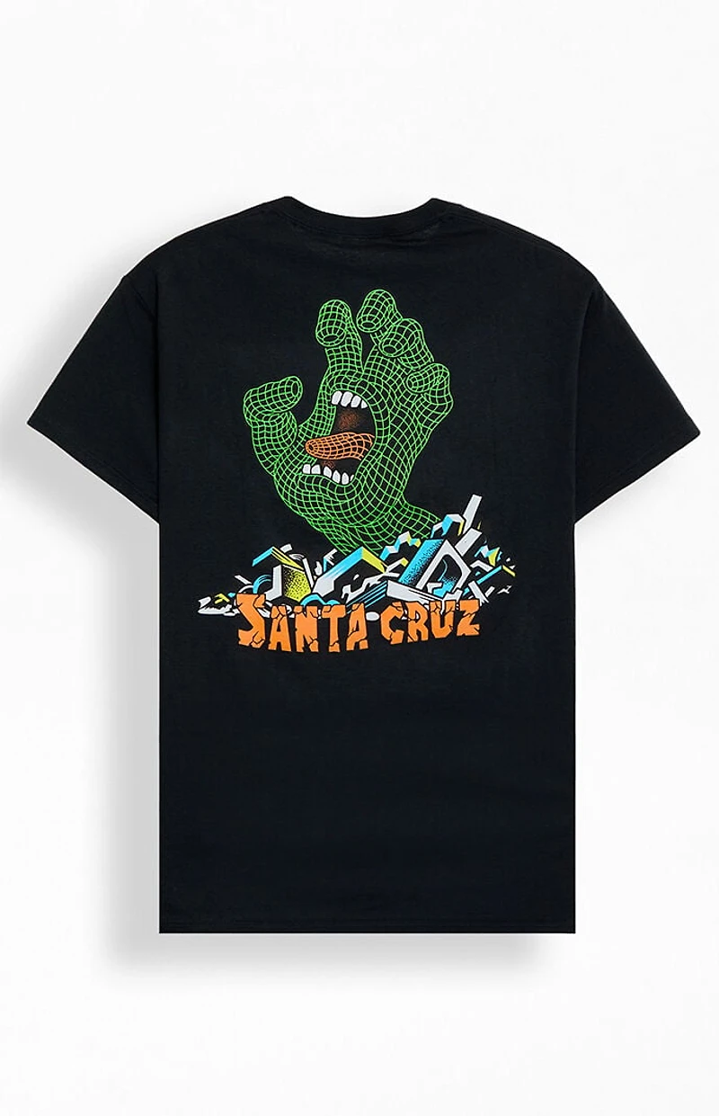 Santa Cruz Kendall Grid Hand T-Shirt