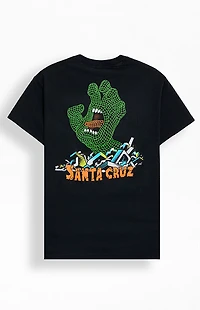 Santa Cruz Kendall Grid Hand T-Shirt