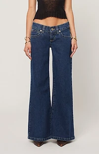 ABRAND 00 Tara Super Low Wide Leg Jeans