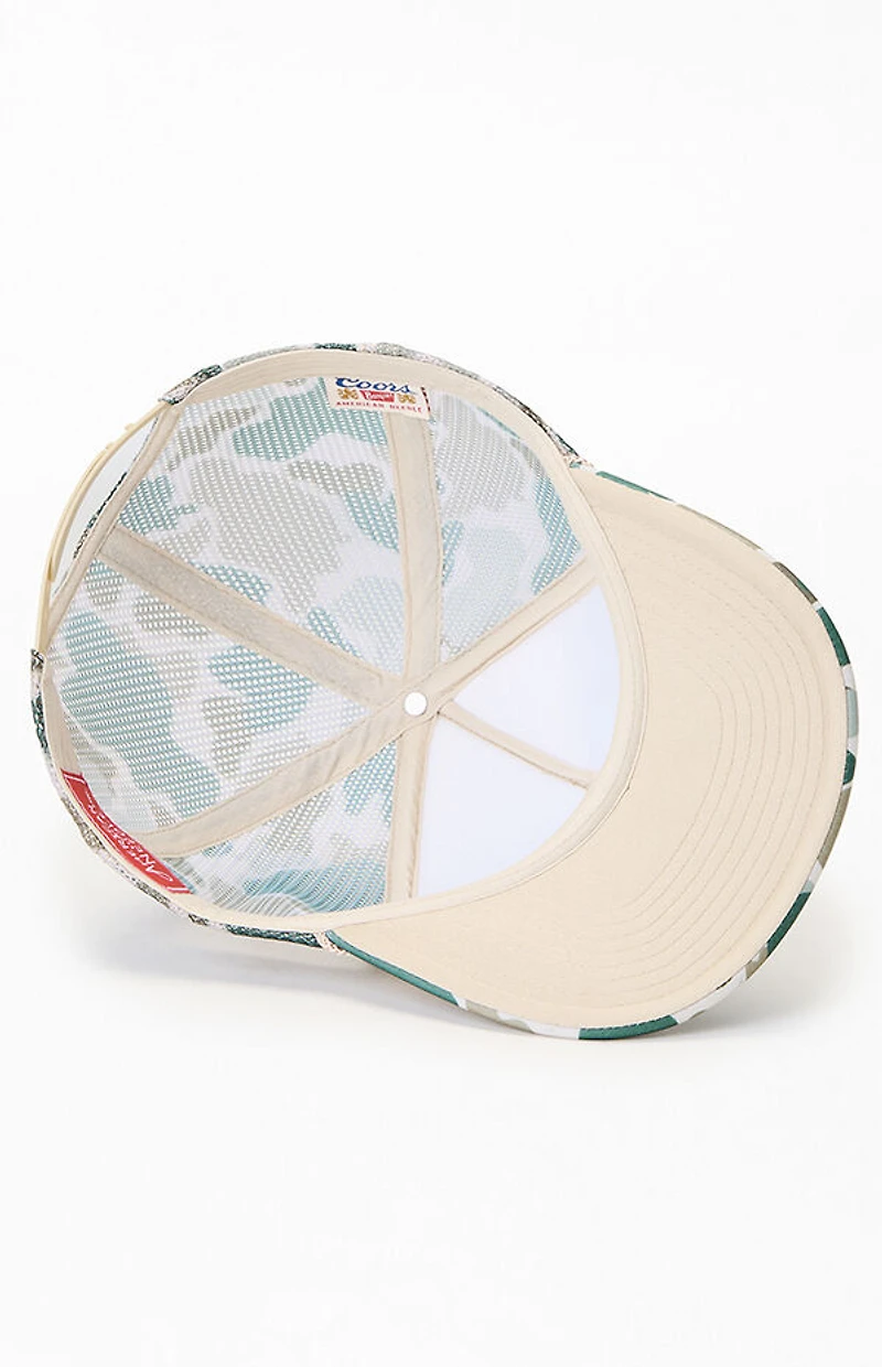 American Needle Coors Duck Camo Foam Trucker Hat