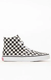 Vans Kids Black & White Authentic Hi Zip Shoes
