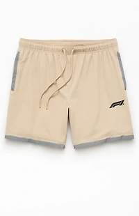 Formula 1 x Pacsun Hi Vis 6.5" Swim Trunks
