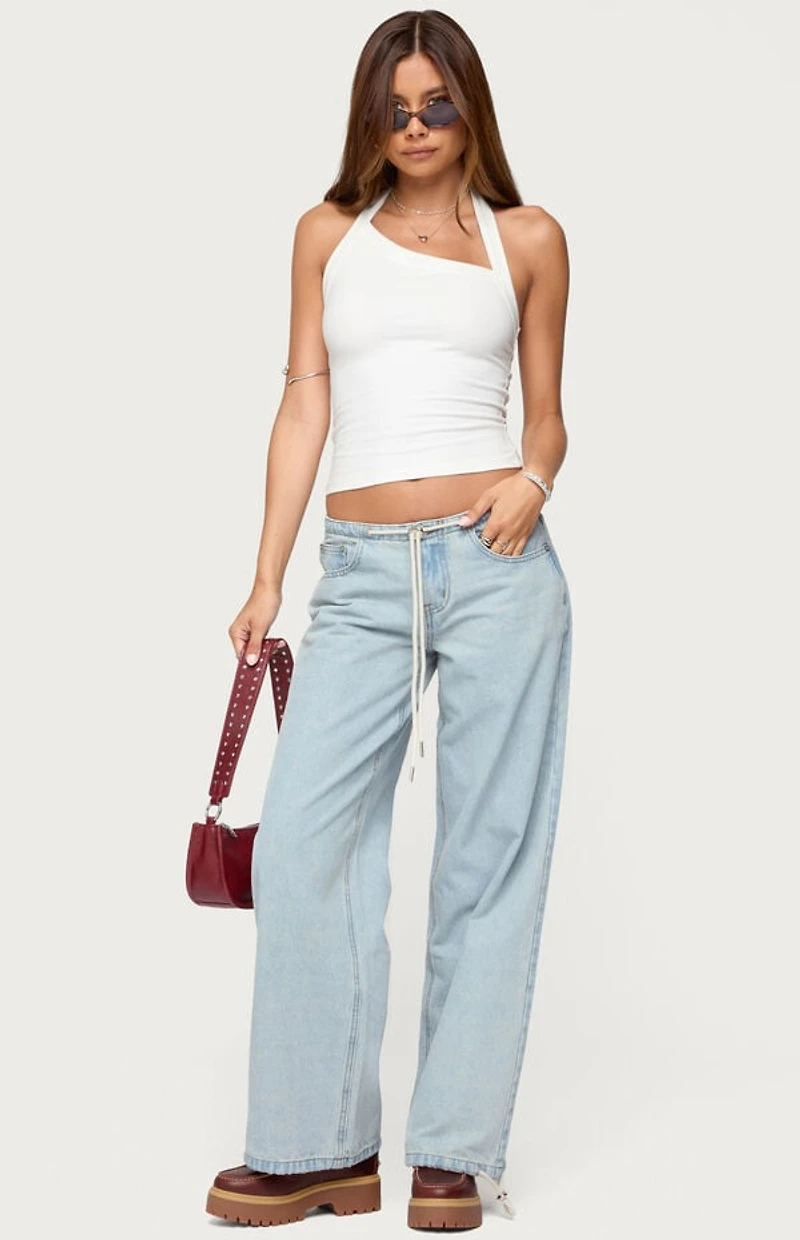 Edikted Meggie Low Rise Jeans