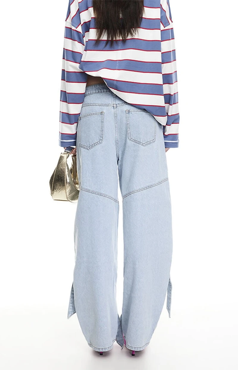 LIONESS Offshore Low Rise Baggy Jeans