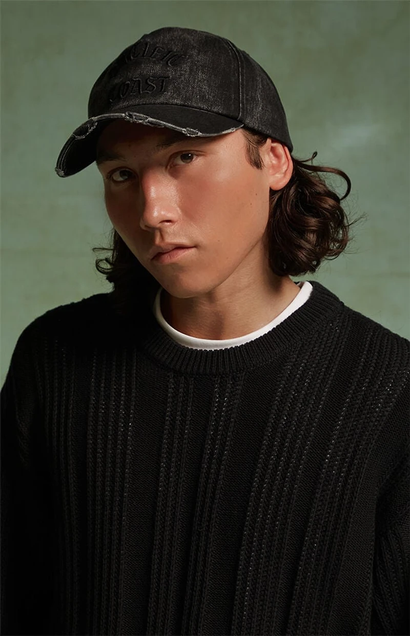 FIELD OF STUDY by Pacsun Ripped Pacific Coast Snapback Hat