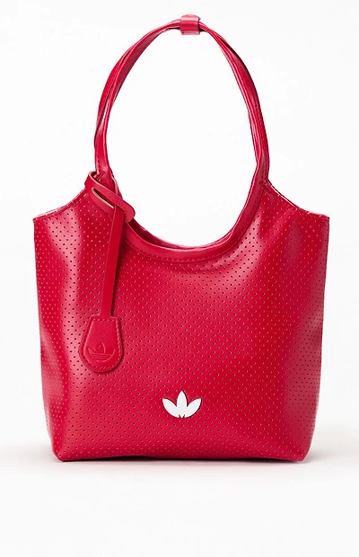adidas Red Mini Perforated Tote Bag