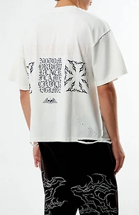 No Tomorrow x Civil Active Crawling Out Ripped Oversized T-Shirt