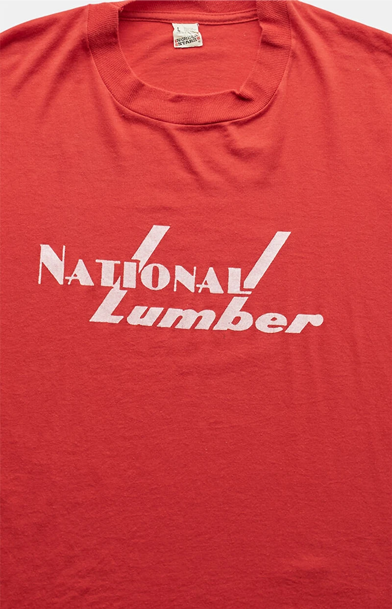 PS VINTAGE 80s National Lumber Graphic T-Shirt