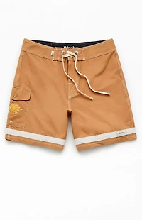 Rhythm Signature Stripe 7" Boardshorts
