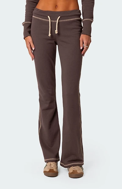 Edikted Alexia Low Rise Sweatpants