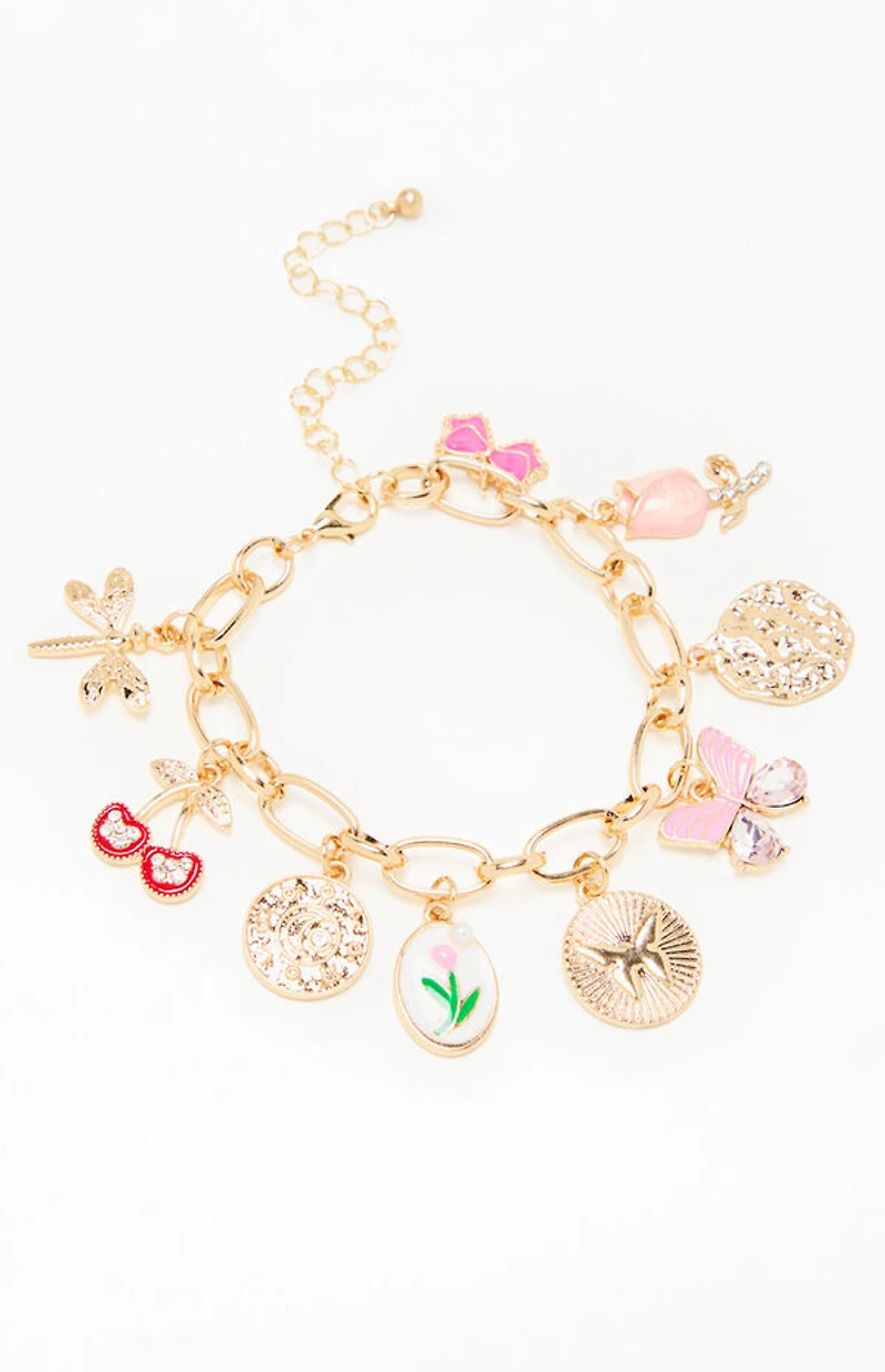 LA Hearts Anya Charm Bracelet