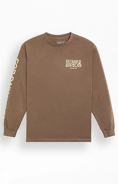 Bricks & Wood For Daily Use Core Logo Long Sleeve T-Shirt