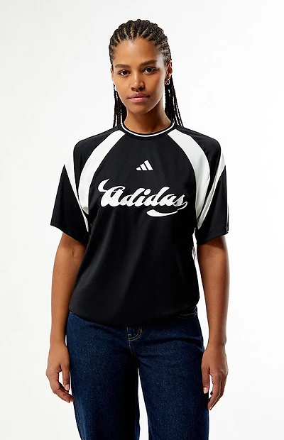 adidas Black & White Her Short Sleeve Jersey