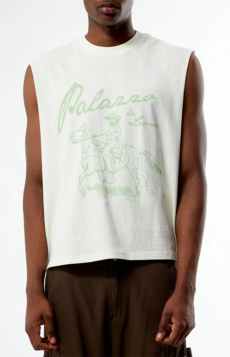 Pacsun De Leone Cutoff Muscle T-Shirt