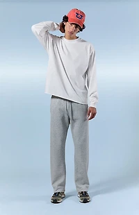 Pacsun Gray Johnny Fleece Straight Sweatpants