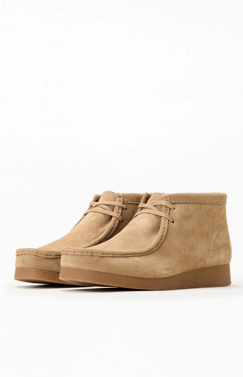 Clarks Suede Wallabee Evo Shoes