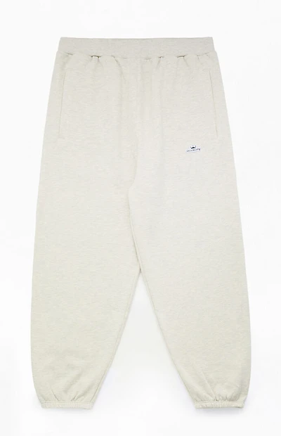 Awake NY Heather Grey Crown Logo Sweatpants