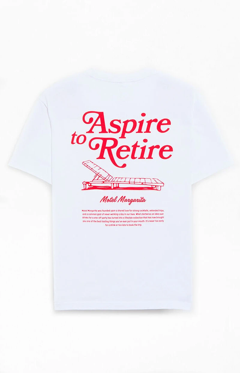 Motel Margarita Aspire To Retire Lounge T-Shirt