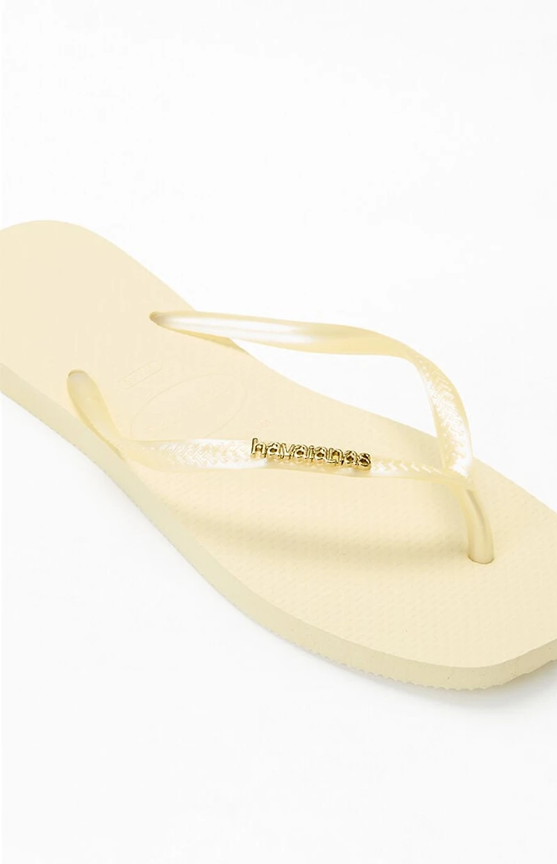 Havaianas Women's Slim Square Metallic Sandals