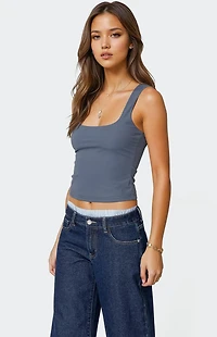 Edikted Essy Square Neck Top