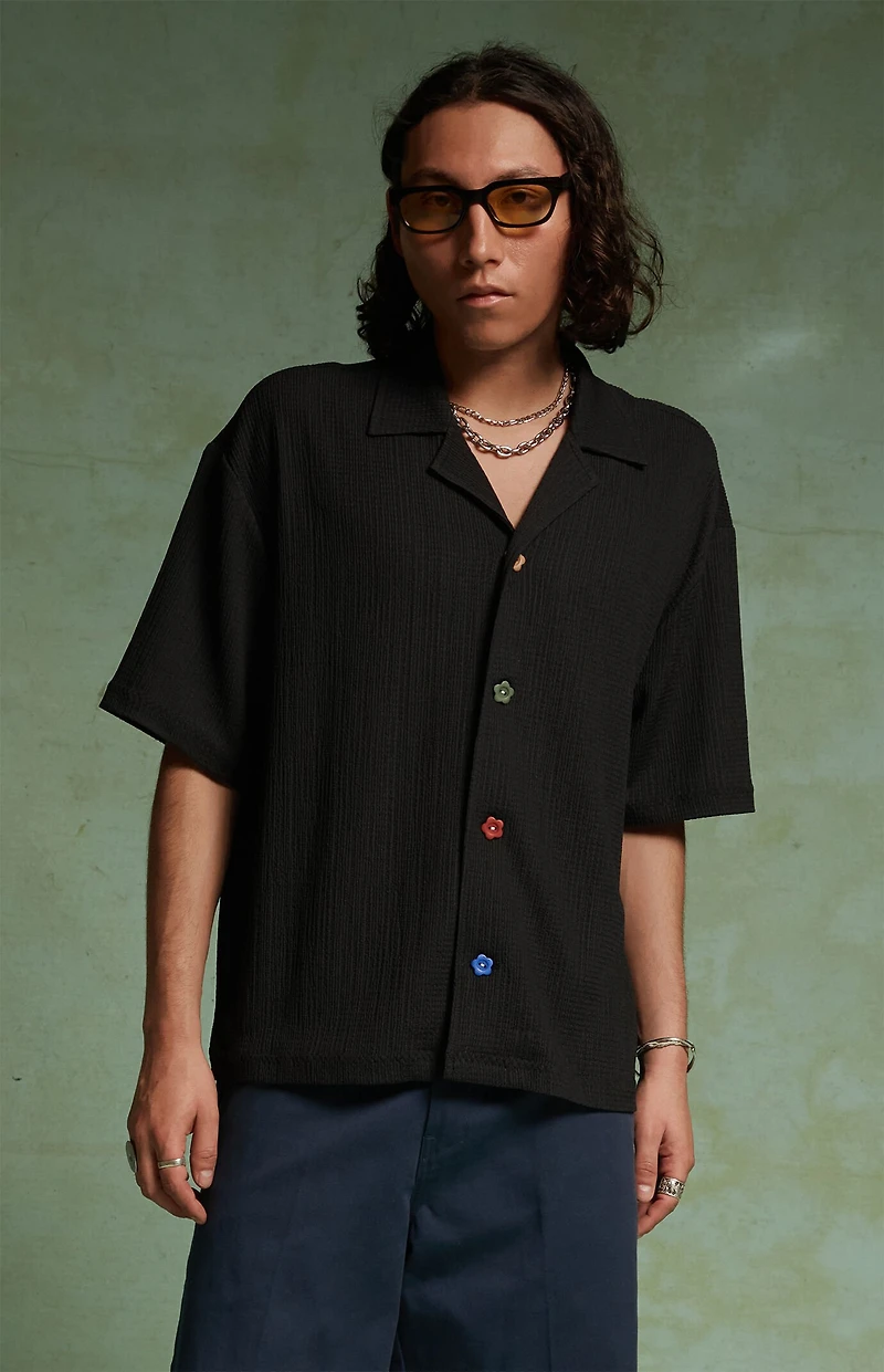 FIELD OF STUDY by Pacsun Crest Camp Shirt