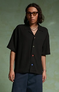 FIELD OF STUDY by Pacsun Crest Camp Shirt