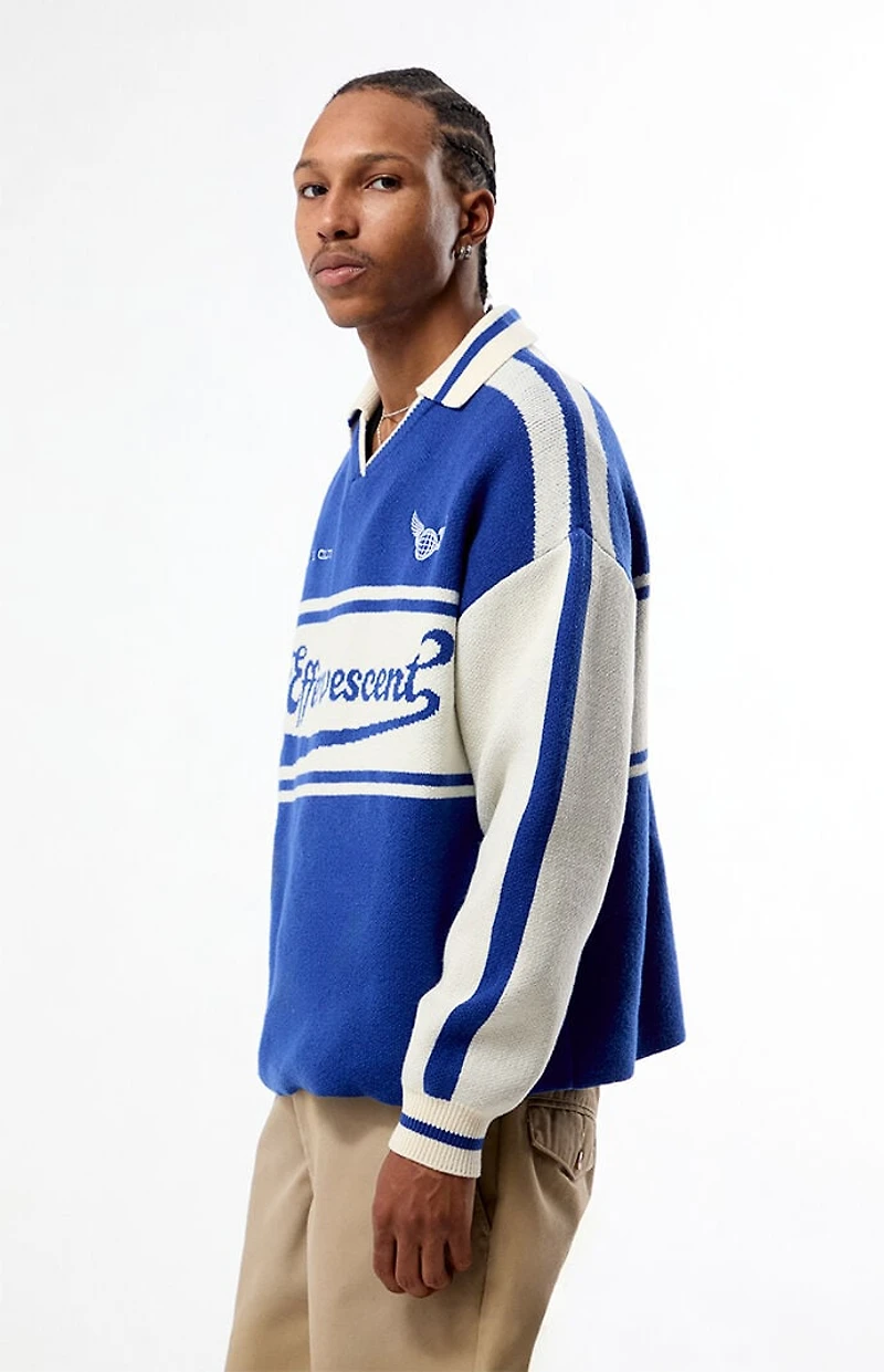 Pacsun Effervescent Knit Polo Sweater