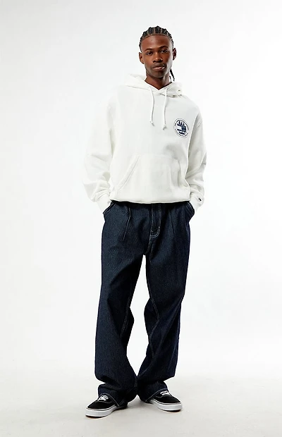 Guess Jeans Dark Blue Pinstripe Baggy