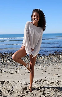 Your Favorite Juli Boat Neck Long Sleeve Sweater