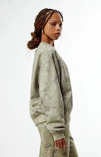 Pacsun Tree Camo Crew Neck Sweatshirt
