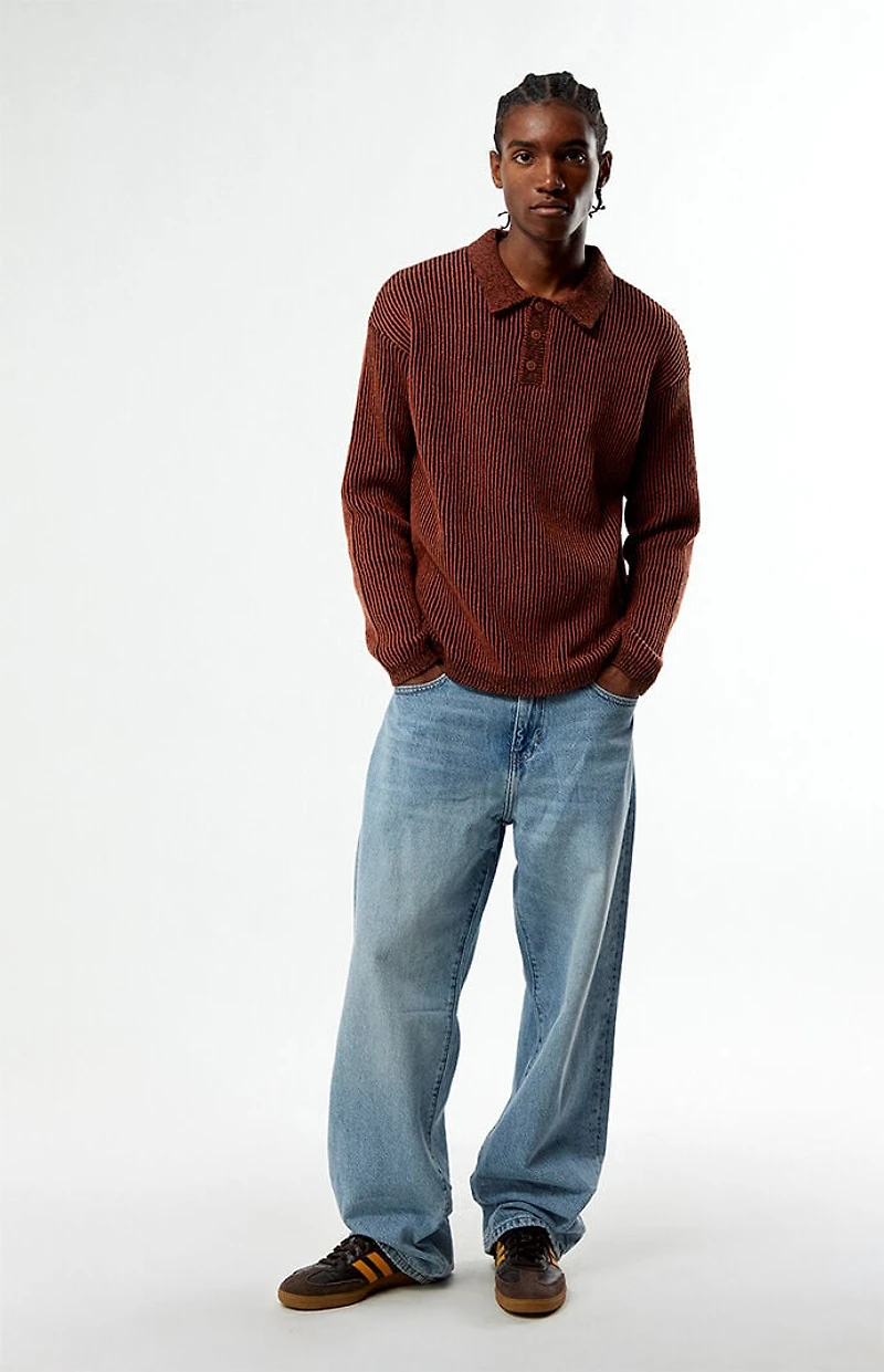Pacsun Ribbed Boxy Fit Sweater